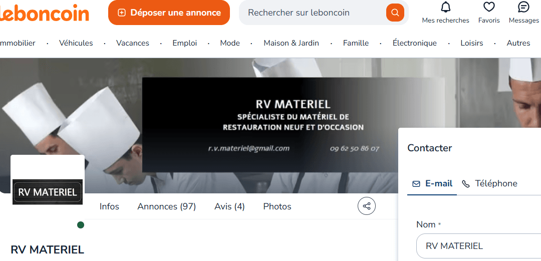 Retrouvez nous sur leboncoin