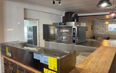 Installation d&rsquo;un belle cuisine professionnelle pour une nouvelle pizzeria à Pénestin